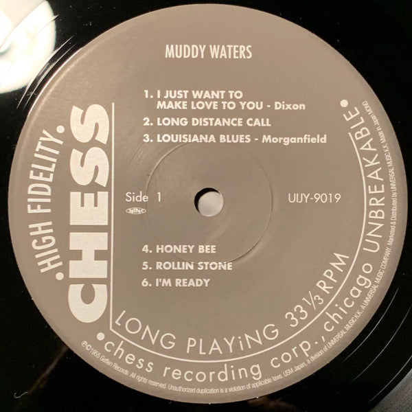Muddy Waters : The Best Of Muddy Waters (LP,Compilation,Limited Edition,Reissue,Mono)