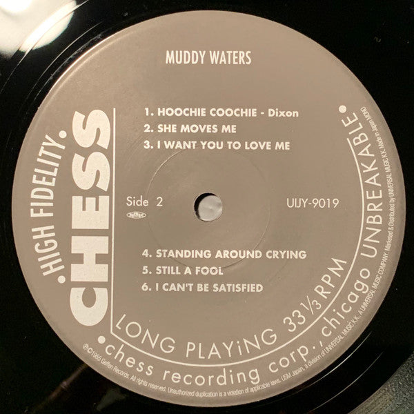 Muddy Waters : The Best Of Muddy Waters (LP,Compilation,Limited Edition,Reissue,Mono)