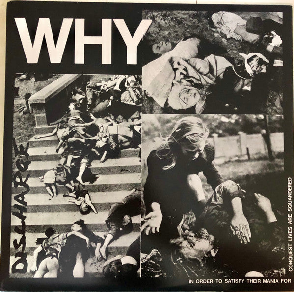 Discharge : Why (12",45 RPM,Reissue)
