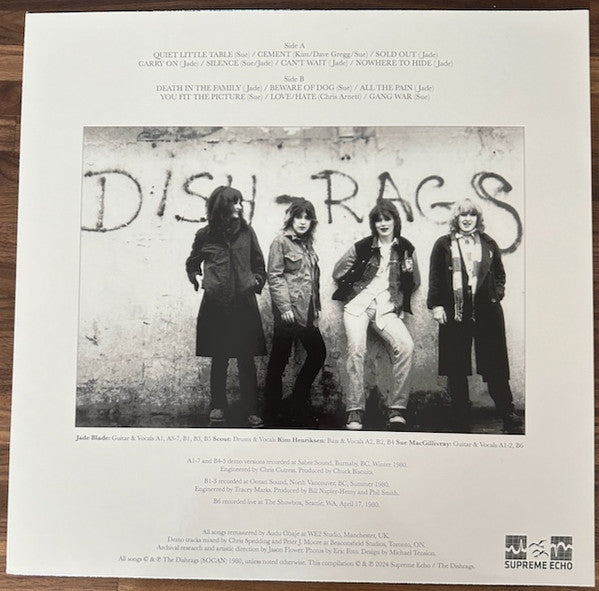 Dishrags, The : Four (LP,Deluxe Edition,Remastered,Stereo)