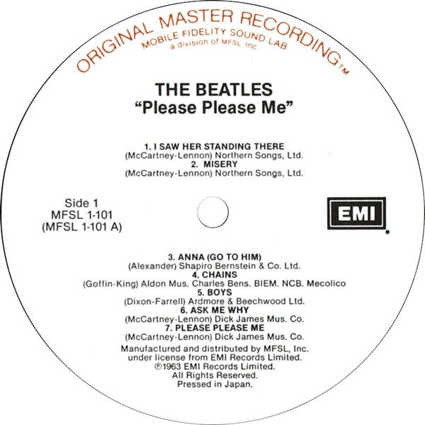 Beatles, The : Please Please Me (LP,Album,Reissue,Remastered)