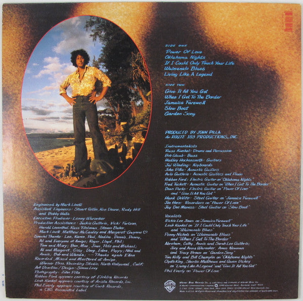 Arlo Guthrie : Power Of Love (LP,Album)