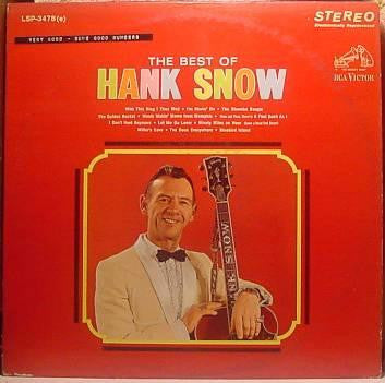 Hank Snow : The Best Of (LP,Compilation,Stereo)