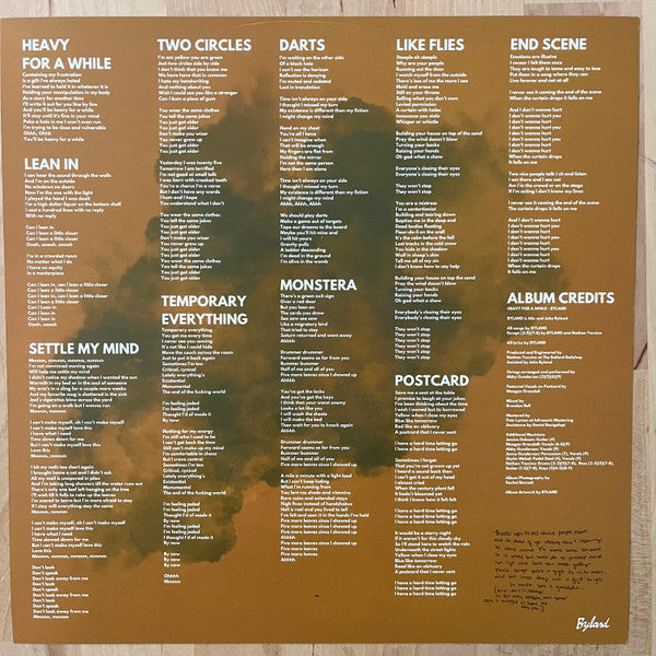 Byland : Heavy For A While (LP,Special Edition,Stereo)
