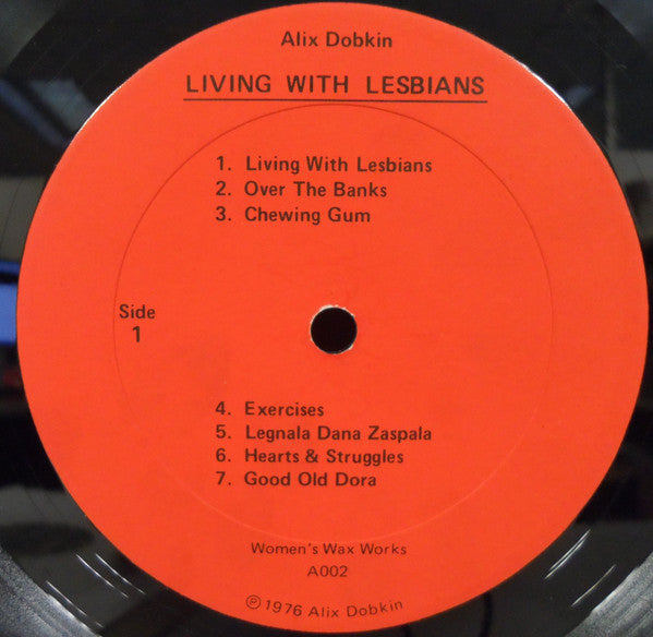 Alix Dobkin : Living With Lesbians (LP,Album)
