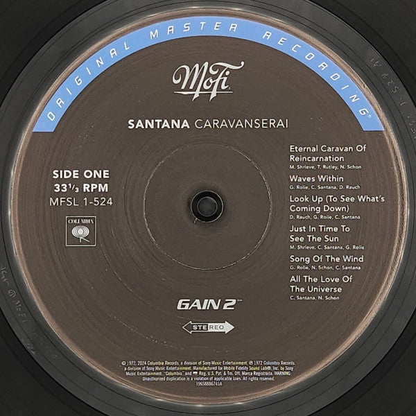 Santana : Caravanserai (LP,Album,Numbered,Reissue,Remastered,Special Edition,Stereo)