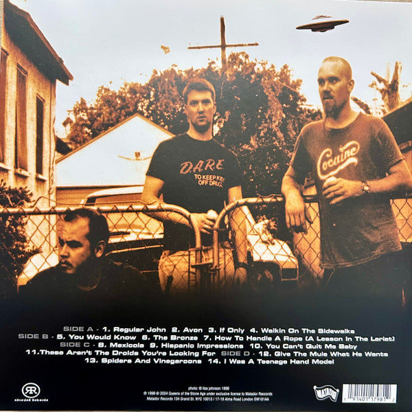 Queens Of The Stone Age : Queens Of The Stone Age (LP,Album,Reissue,Remastered)