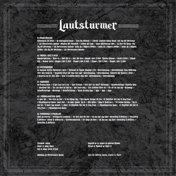 Lautstürmer : Förruttnelsen (LP,Album,Stereo)