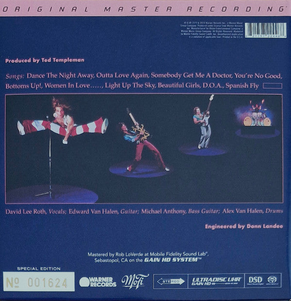 Van Halen : Van Halen II (Hybrid,Stereo,Album,Numbered,Reissue,Remastered,Special Edition)