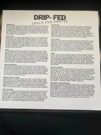 Drip-Fed : Sold For Parts (LP)