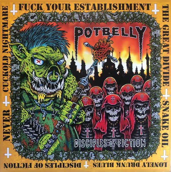 Potbelly : Disciples Of Fiction / Concierto En Vivo Desde Costa Rica (LP,Mini-Album,Numbered)
