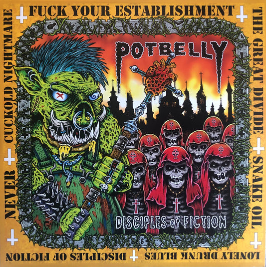 Potbelly : Disciples Of Fiction / Concierto En Vivo Desde Costa Rica (LP,Mini-Album,Numbered)