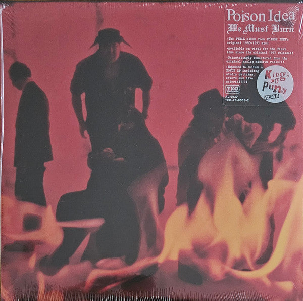Poison Idea : We Must Burn (LP,Reissue,Remastered)