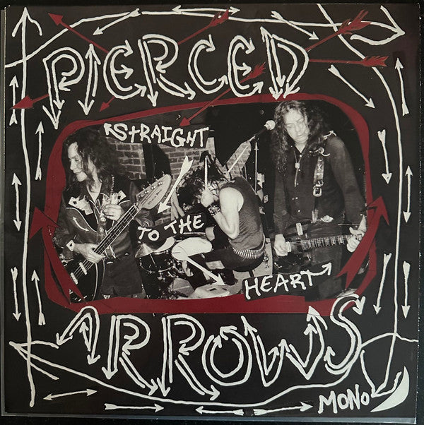 Pierced Arrows : Straight To The Heart (LP,Album,Repress,Mono)
