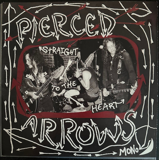 Pierced Arrows : Straight To The Heart (LP,Album,Repress,Mono)