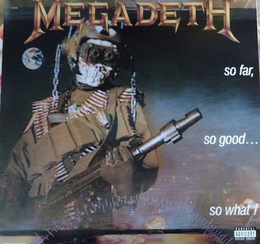 Megadeth : So Far, So Good... So What! (LP,Album,Reissue,Stereo)