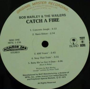 Bob Marley & The Wailers : Catch A Fire (LP,Album,Limited Edition,Reissue,Remastered)