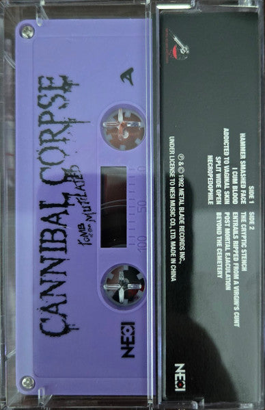 Cannibal Corpse : Tomb Of The Mutilated (Album,Limited Edition,Reissue,Stereo)