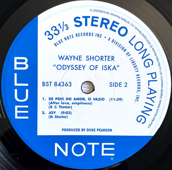 Wayne Shorter : Odyssey Of Iska (LP,Album,Reissue,Stereo)