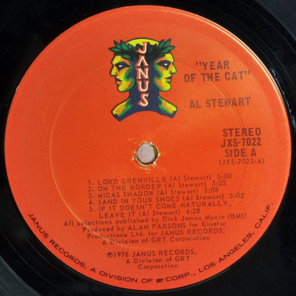 Al Stewart : Year Of The Cat (LP,Album)