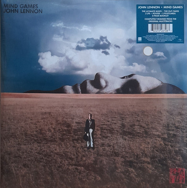 John Lennon : Mind Games (LP,Album,Reissue)
