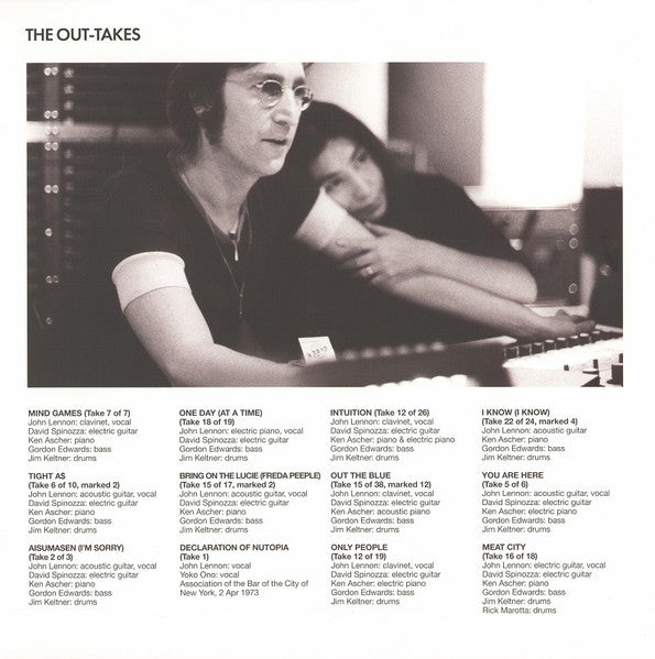 John Lennon : Mind Games (LP,Album,Reissue)