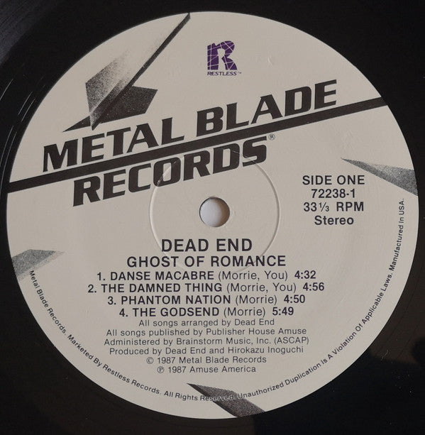 Dead End (10) : Ghost Of Romance (LP,Album)