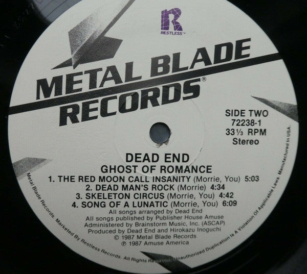 Dead End (10) : Ghost Of Romance (LP,Album)