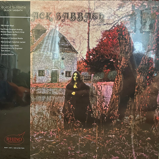 Black Sabbath : Black Sabbath (LP,Album,Limited Edition,Reissue,Repress,Stereo)