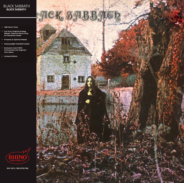 Black Sabbath : Black Sabbath (LP,Album,Limited Edition,Reissue,Stereo)