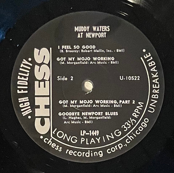 Muddy Waters : Muddy Waters At Newport 1960 (LP,Album)