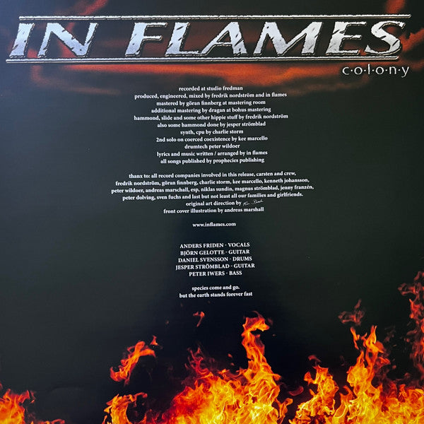 In Flames : Colony (LP,Album,Reissue)