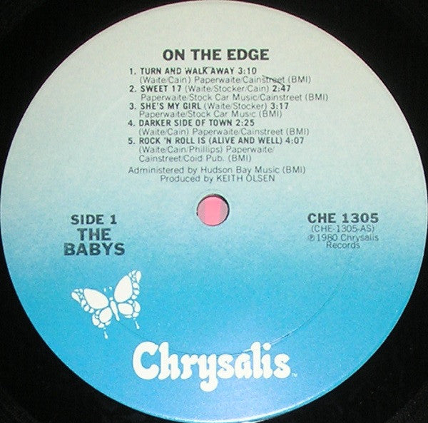 Babys, The : On The Edge (LP,Album)