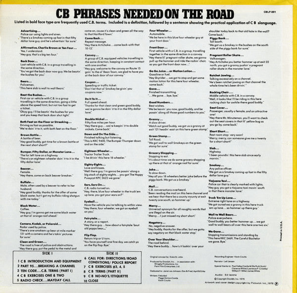 Leif Jensen (6) : How To CB. (LP,Album)