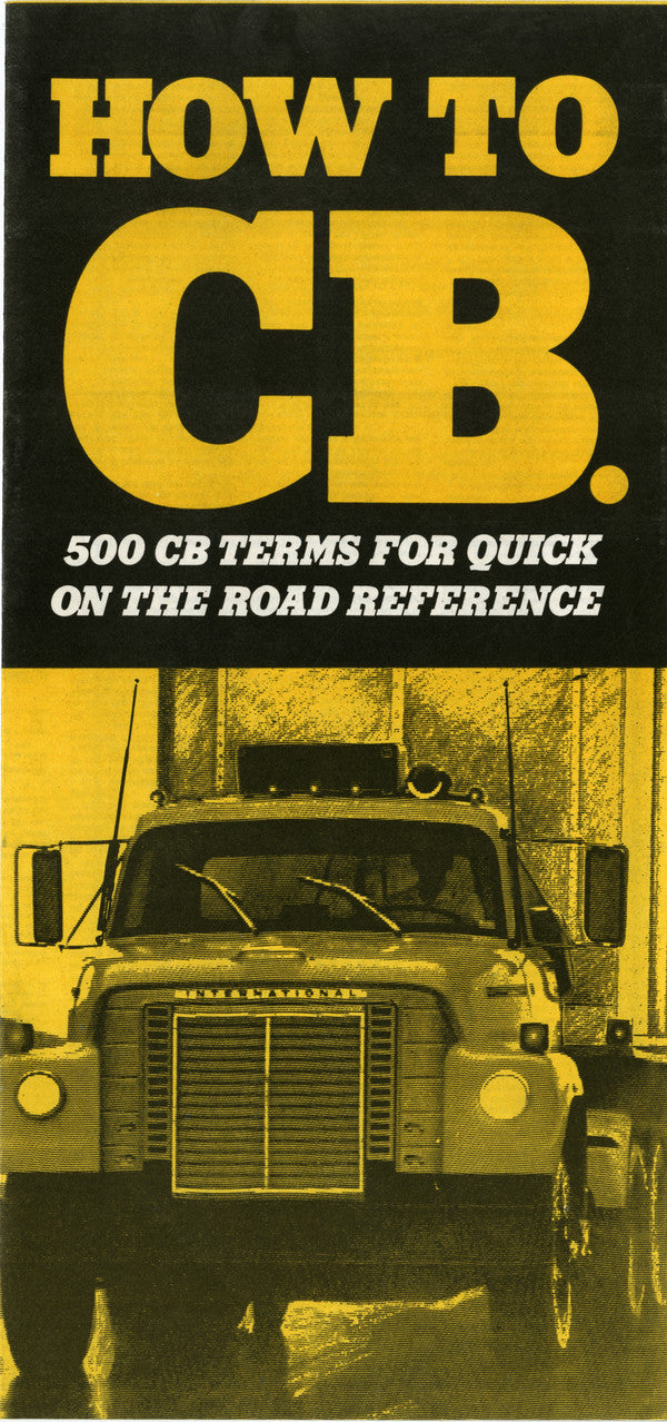 Leif Jensen (6) : How To CB. (LP,Album)
