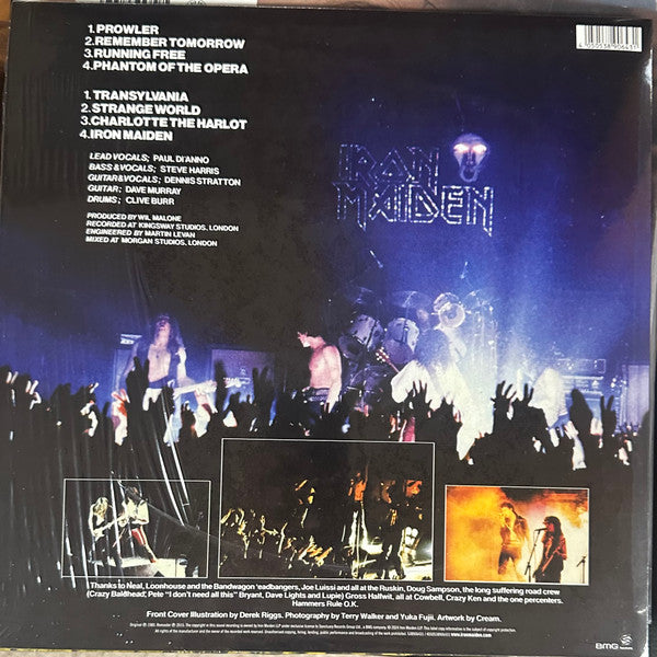 Iron Maiden : Iron Maiden (LP,Album,Reissue)