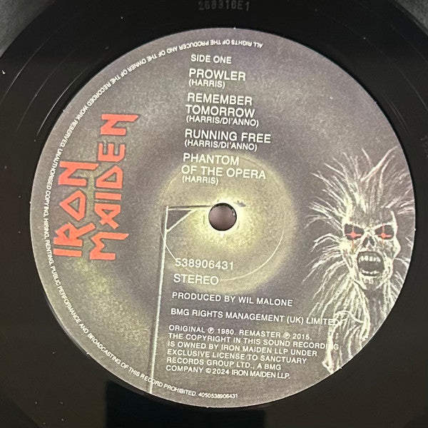 Iron Maiden : Iron Maiden (LP,Album,Reissue)