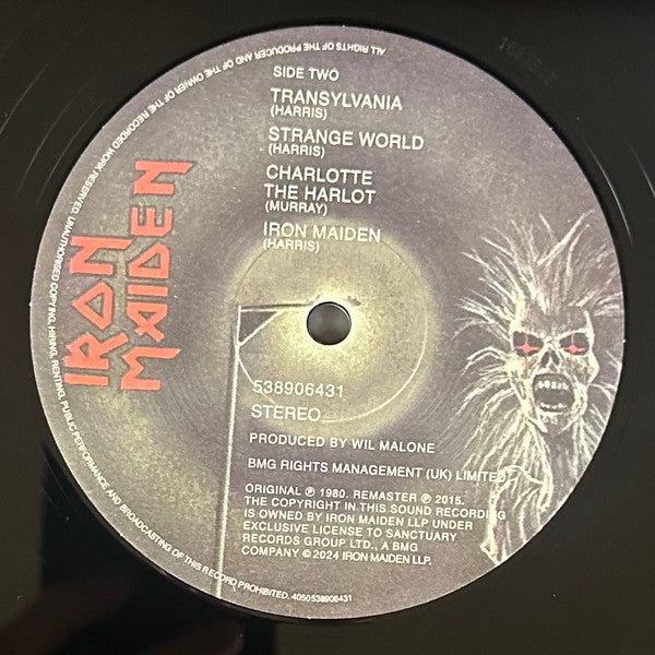 Iron Maiden : Iron Maiden (LP,Album,Reissue)