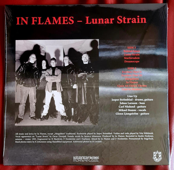 In Flames : Lunar Strain (LP,Album,Limited Edition,Reissue,Remastered)