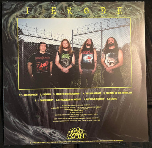 Laceration (5) : I Erode (LP,Album)