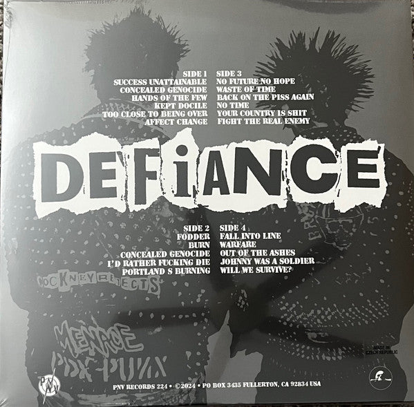 Defiance (2) : The Singles Collection (LP,Compilation)