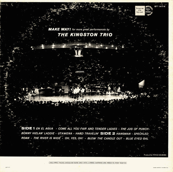 Kingston Trio : Make Way! (LP,Album,Stereo)