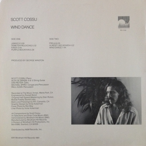 Scott Cossu : Wind Dance (LP,Album,Reissue)