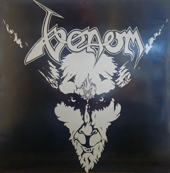 Venom (8) : Black Metal (LP,Album,Repress,Stereo)