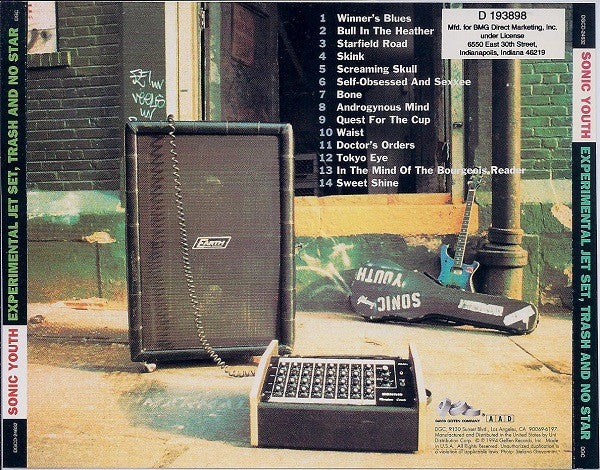 Sonic Youth : Experimental Jet Set, Trash And No Star (Album,Club Edition)
