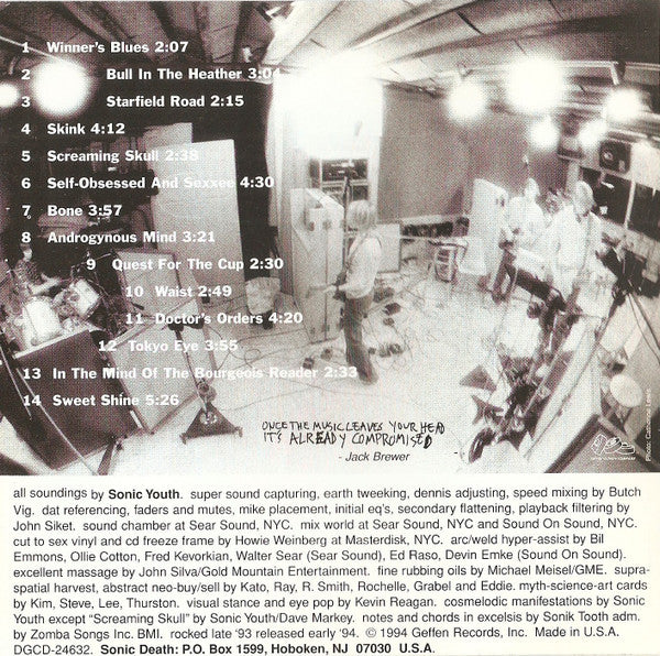 Sonic Youth : Experimental Jet Set, Trash And No Star (Album,Club Edition)