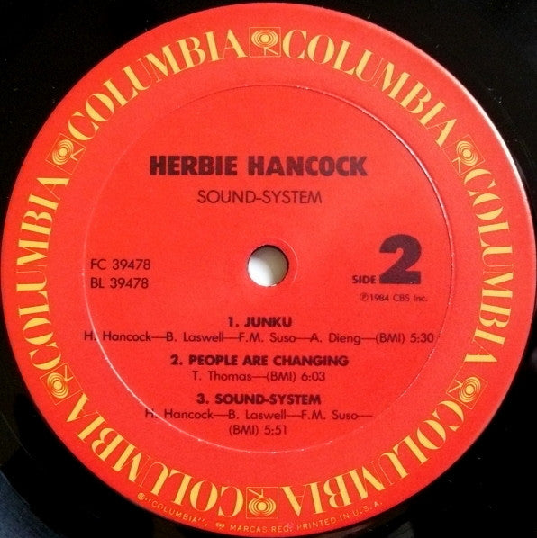 Herbie Hancock : Sound-System (LP,Album)