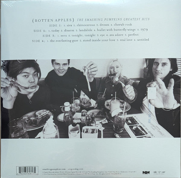 Smashing Pumpkins, The : Rotten Apples: Greatest Hits (LP,Compilation,Reissue)