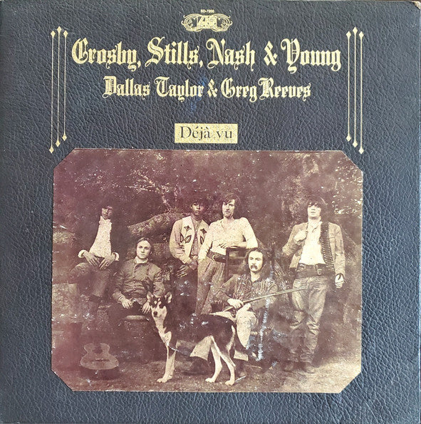 Crosby, Stills, Nash & Young : Déjà Vu (LP,Album,Stereo)