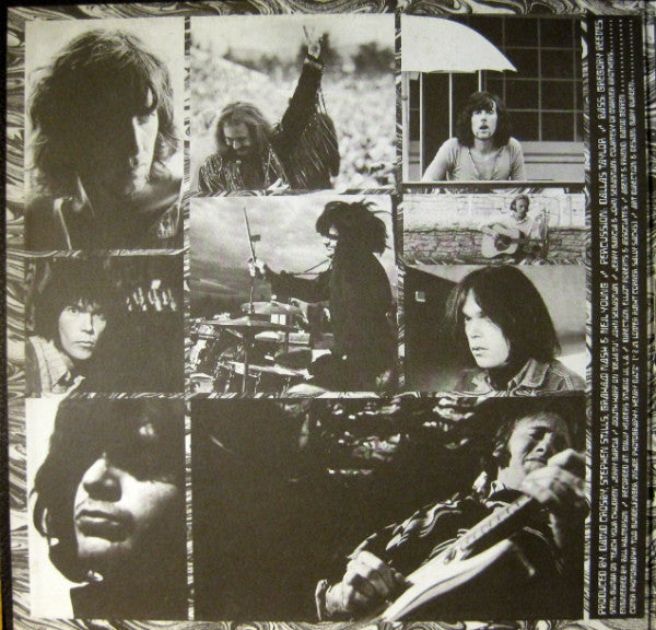 Crosby, Stills, Nash & Young : Déjà Vu (LP,Album,Stereo)